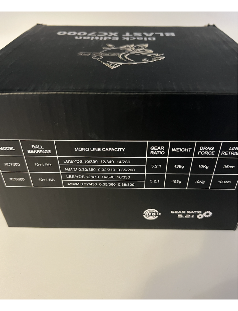 Mulineta Fl Blast Xc 7000 Black Edition